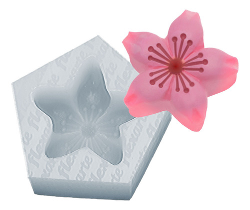 Molde De Silicone - 1004 - Flor De Sakura 4cm - Flexarte
