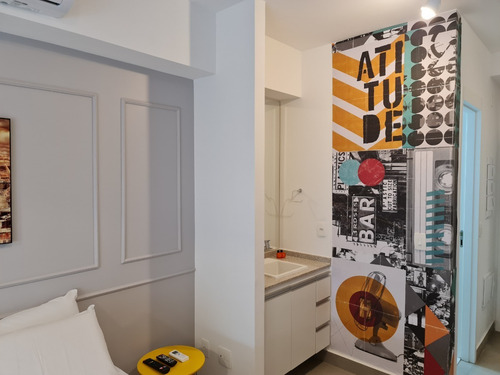 Imagem 4 de 11 de Lindo Studio Na Vila Madalena