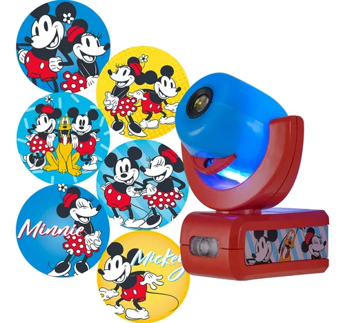 Proyector De Luz Nocturna Projectables Disney Mickey Minnie