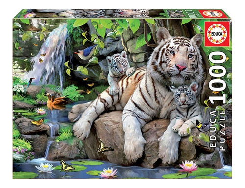 Puzzle Rompecabeza 1000 Pzas Tigres De Bengala  Educa 14808