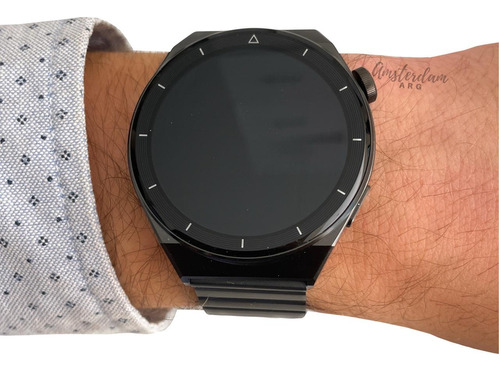 Reloj Smartwatch Mistral Mod Smt-gt3  M/acero  Amsterdamarg