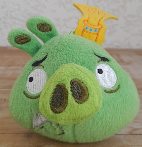 Brinquedo Mc Donalds Angry Birds Porco Rei (Usado)
