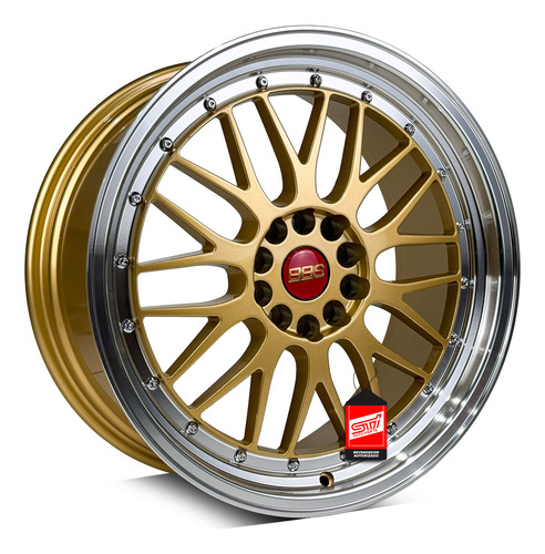 Par Roda Bbs Lm 19 Tala 8.5 5x114 Offset 35 Dourado