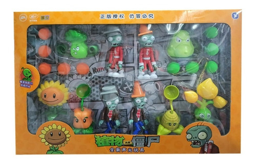 Imagen 6 de 6 de Juego Plantas Vs Zombies Colección Muñecos Juegos Infantil 2