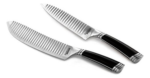 Casaware Groovetech 2-piece Set 15 2 Cm Cuchillo De Chef Y