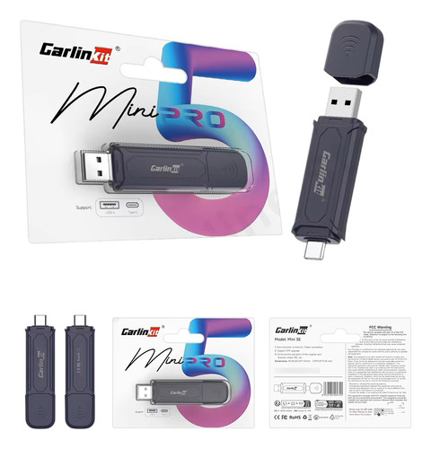 Carlinkit Mini 5 Pro 2025 - Android Auto Y Carplay