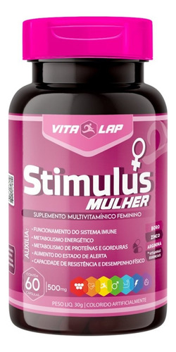 Suplemento Multivitamínico Stimulus Mulher Com 60 Capsulas