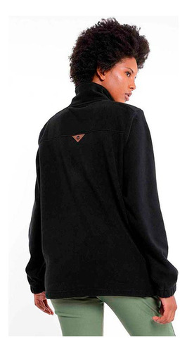 Polerón Tipo Polar Hi-tec Fleece Half Zip Mujer Talla M