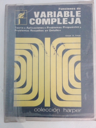 Trejo C - Funciones De Variable Compleja (Usado)
