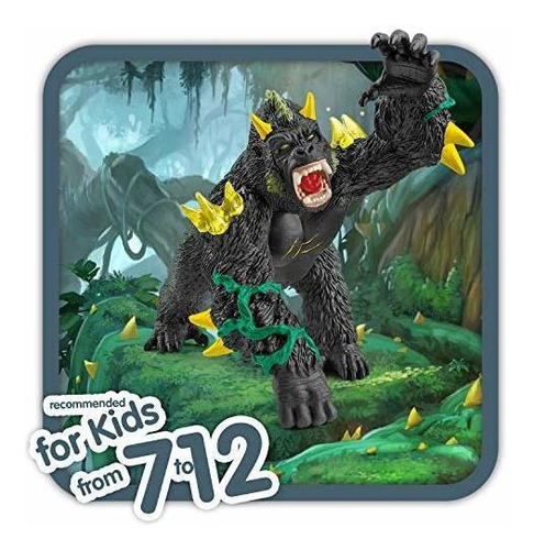 Imagen 2 de 3 de Schleich Eldrador Creatures Monster Gorilla Toy Figura De Ac