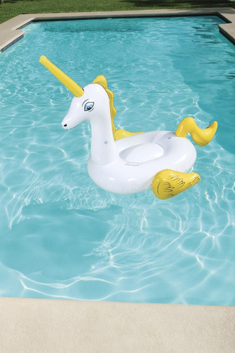 Imagen 7 de 10 de Unicornio Inflable 165 X 145 Cm Bestway 41104 Pileta Edu