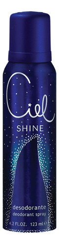 Desodorante Mujer Ciel Shine 123ml Fragancia Oriental
