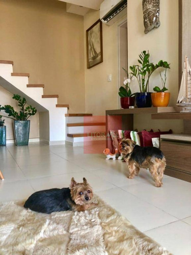 Imagem 3 de 15 de Cobertura Com 2 Dormitórios À Venda, 156 M² Por R$ 970.000,00 - Centro - Itanhaém/sp - Co0005