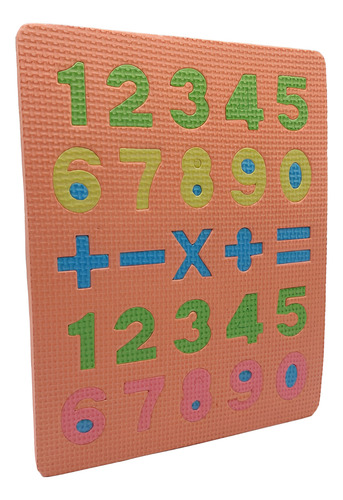 10 Pz Juego Foamy Tablas Sumas Restas Rompecabezas Infantil