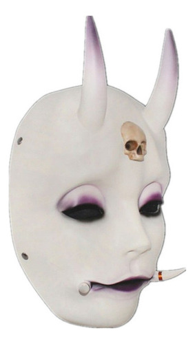 S Shuten Doji Mask Hannya Mascarilla Facial De Resina