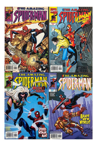 Lote The Amazing Spider-man (1999) X 4. #4-7. Marvel. Inges.