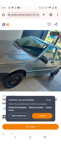 Fiat Uno 1.0 Smart 3p Gasolina