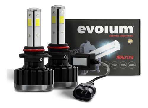 Kit Focos Leds Evolum Monster 9005 Alta Avenger 2008 A 2014