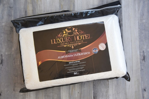 Imagen 3 de 3 de Almohada Viscoelastica Bed&co 65x40 Ultravisco Luxury Hotel