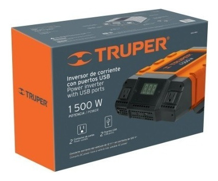 Inversor Corriente 1500 W Truper 10492