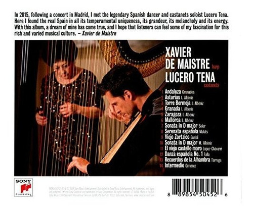 Cd Serenata Espanola - De Maistre, Xavier