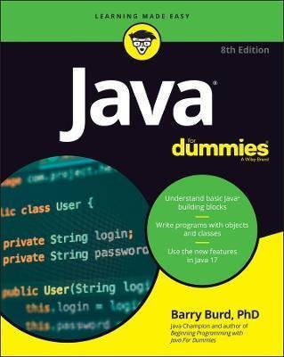 Libro Java For Dummies, 8th Edition - B Burd