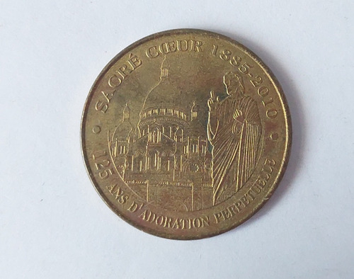 Moneda De Coleccion Sacre Coeur 1885-2010 (paris)
