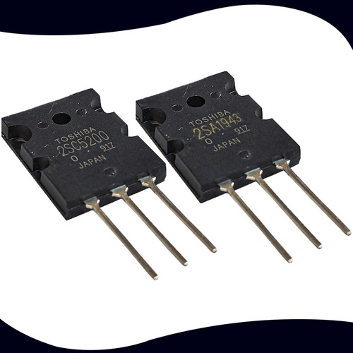 Transistor Par 2sc5200 2sa1943 To-3p 230v 15a Npn / Pnp