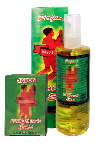 Mini Kit Miel De Amor Ellas- ( Jabón Y Perfume Esotérico)