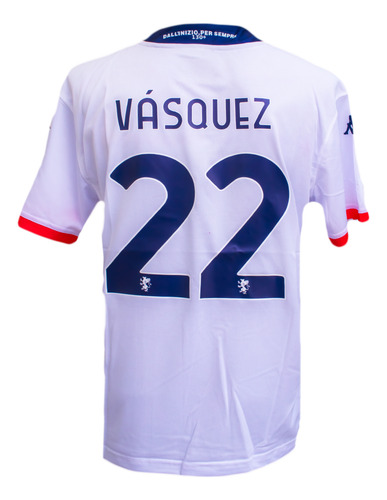Jersey Genoa Temporada 2023/24 Johan Vásquez #22