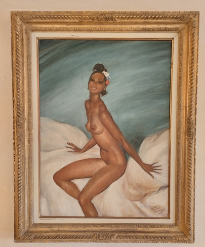 Cuadro De Jean Gabriel Domergue,; Josephine Baker