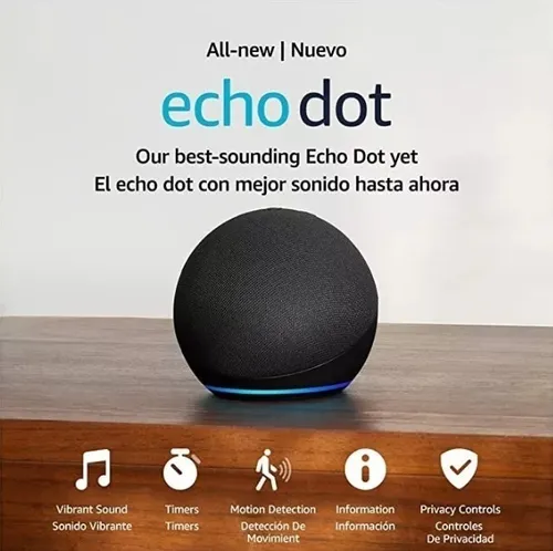 Parlante Amazon Echo Dot 5th Generacion Alexa itech Shop
