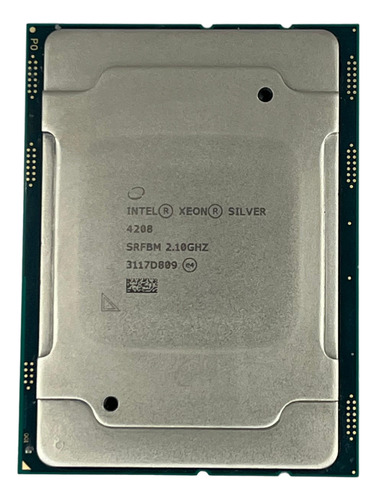 Processador Intel Xeon Silver 4208 de 8 núcleos 2.10GHz de frequência