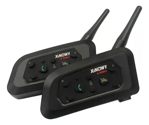 Intercomunicador Para Moto V6 Plus 2 Piezas Bluetooth