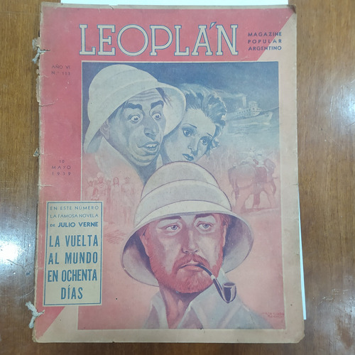 Antigua Revista Leoplán Argentina 113 10 Mayo 1939