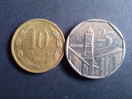 Moneda Cuba 75 Centavos 1994 Níquel (c13)