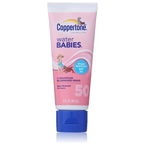 Coppertone Bebés Del Agua Spf 50 Loción De Protección Solar