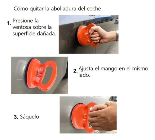 /extractor Ventosa Chupa Saca Golpes Carro Abolladuras