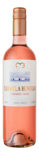 Vino Carmela Benegas Rose De Cabernet Franc X 750cc