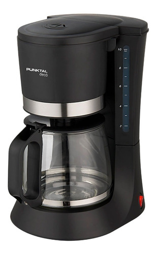 Imagen 1 de 1 de Cafetera Punktal PK-426 CAF semi automática negra de filtro 220V - 240V