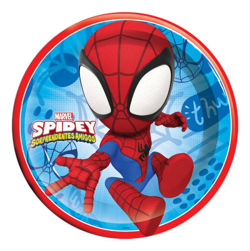 12 Platos Pasteleros Desechables Spidey And Friends Spi0h2