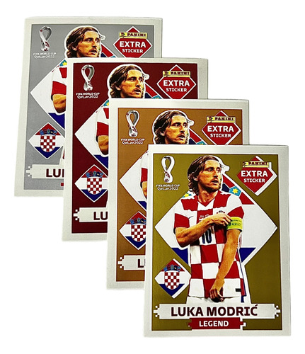 Laminas Extra Sticker Panini Legend Pack X 4 Fifa World Cup