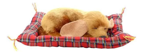 Cachorrinho De Pelúcia Dormindo Na Almofada Mutt 15cm