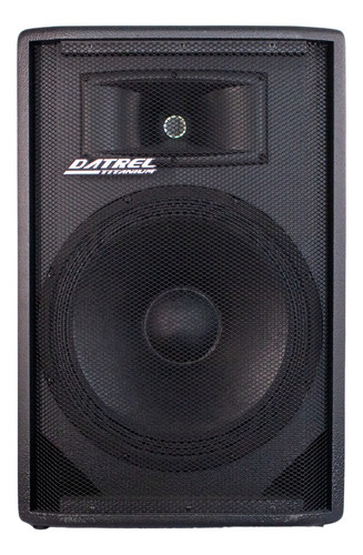Caixa Passiva Datrel 15 500wrms Da15500 Titanium Cor Preto