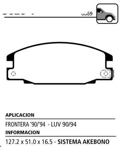 Juego Pastillas De Freno Delanteras Litton Trooper 90-94