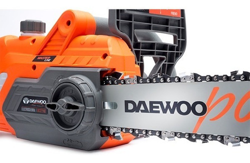 Imagen 4 de 10 de Motosierra Electrica Daewoo Electrosierra Espada 40cm 2200w