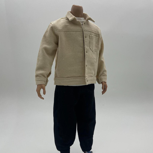 Roupas De Boneco De Ação 1:6 Ternos De Veludo Cotelê, Fantas