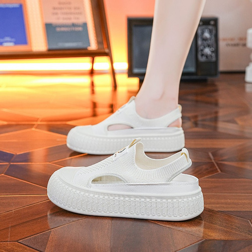 Zapatos Casuales De Plataforma Respirable De Moda Para Mujer