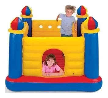 Castillo Inflable Intex Pelotero Saltarin Para 175x175