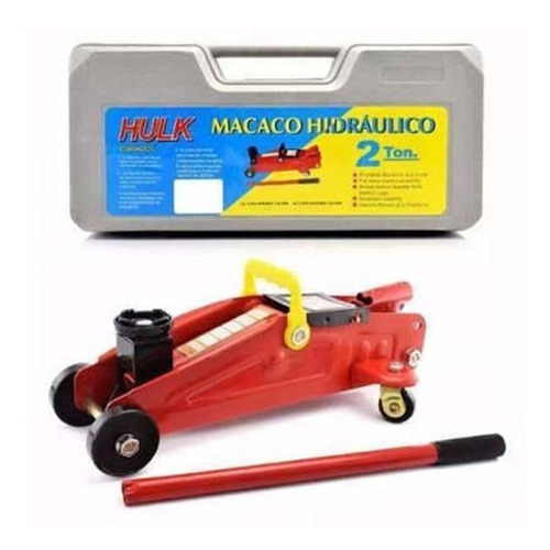 Mini Macaco Jacaré Hidraulico 2t C/ Maleta Jacarézinho Novo!